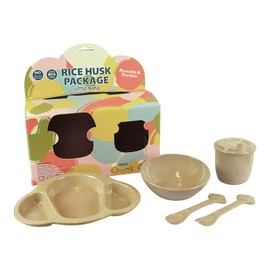 EcoSouLife Rice Husk Baby Set, 5 Pack