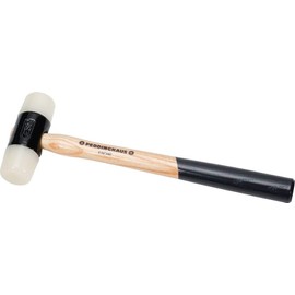 Peddinghaus 5037020027 Nylon Hammer with Ashwood-Handle, White/Beige/Black, Size 2/27 mm