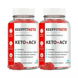 Keepfit 2-Pack KeepFitKeto Gummies, KeepFit Keto ACV Gummies - 120 Gummies