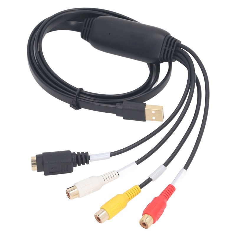 Video Capture Card USB to RCA S Video Converter Adapter