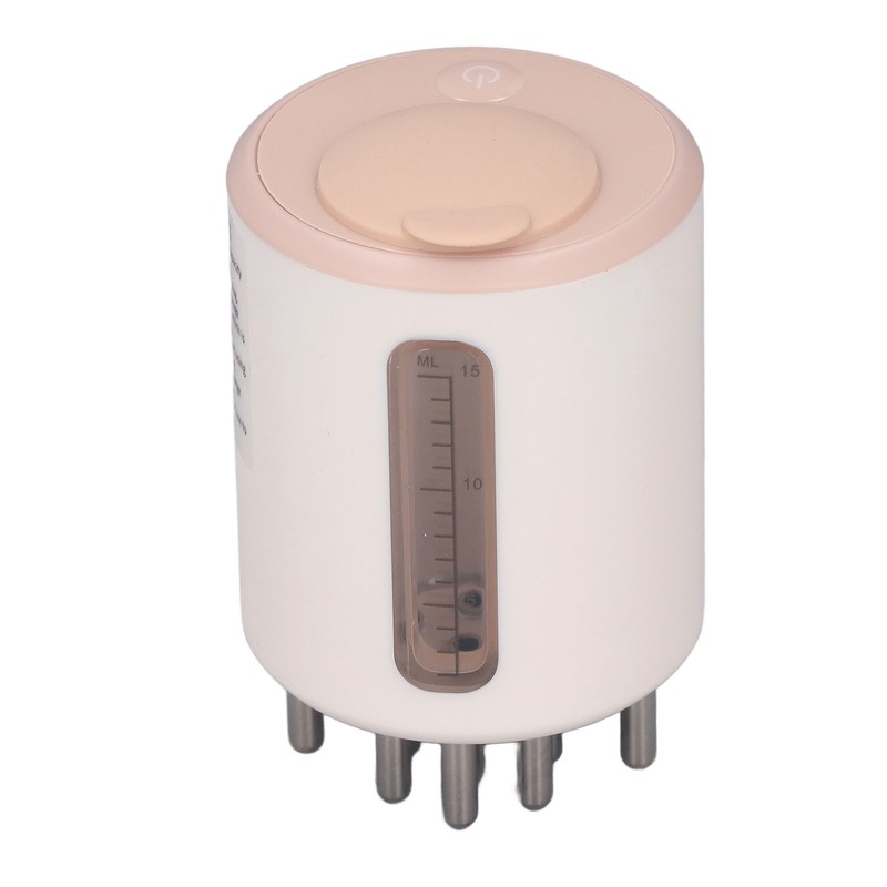 Electric Hair Massage Comb 15ml Capacity Vibration Scalp Applicator Comb
