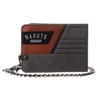Naruto Logo Hidden Leaf Village Wallet With Chain