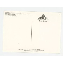 Azuna Nambe Native American Offering B&W Postcard 1925