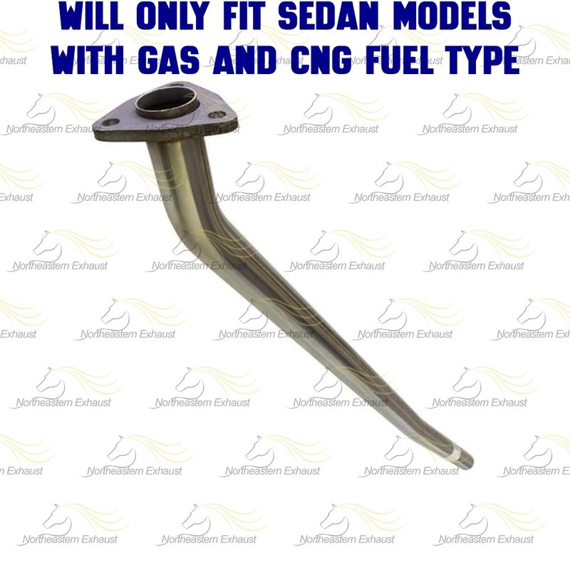 Exhaust Intermediate Pipe Compatible for 2012-2015 Honda Civic 1.8L |