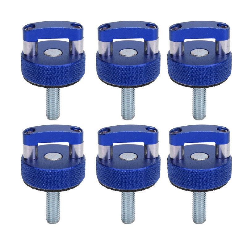 6PCS Hard Top Quick Removal Fastener Thumb Screw with D