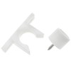Xhziy False Drawer Front Clip Drawer Front Clip Cabinet Clip