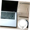 Operitacx 1.8M Laptop Locking Cable Security Theft Wire Notebook Lock