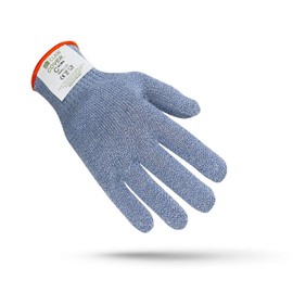 Worldwide Claw Cover C5CMX Cut Resistant ANSI A7 Cut Protection for High Level Hazards Food Glove, X-Large, Blue, Each