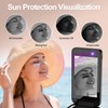 Cámara UV para prueba de protector solar, espejo UV, espejo