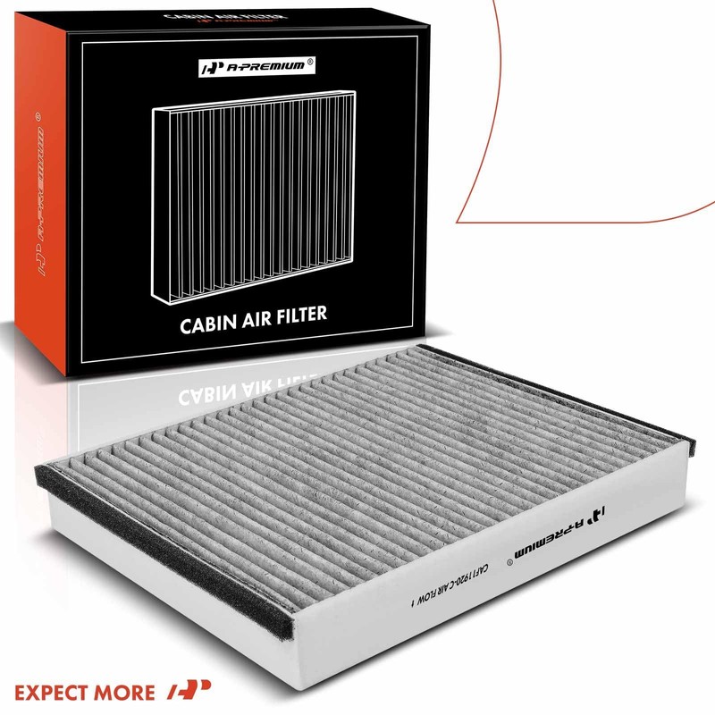 A-Premium - Filtro de aire de cabina de 2 piezas