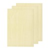 MECCANIXITY 3pcs Basswood Sheet 12 x 8 x 3/8 Inch
