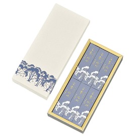 Gyoshodo no 20#6644 Tanrei Incense Incense, Short Size, 6 Boxes, Cosmetic Paper Box