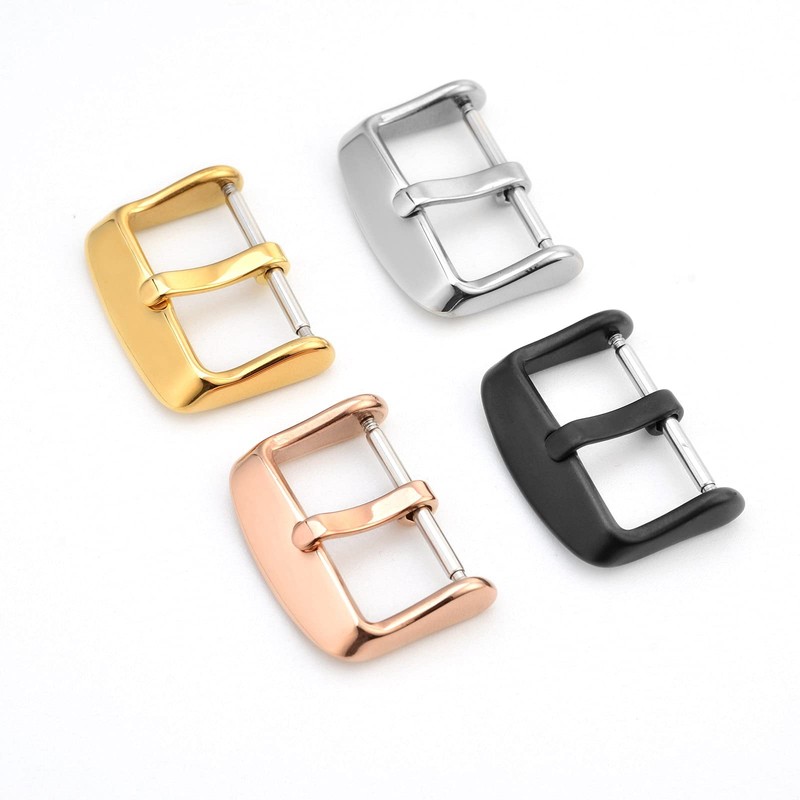 WOCCI 16mm Replacement Buckle for Watch Band, Large Pin Hole