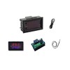 DC 12V Digital Display Adjustable Microcomputer Electronic Thermostat Intelligent Temperature