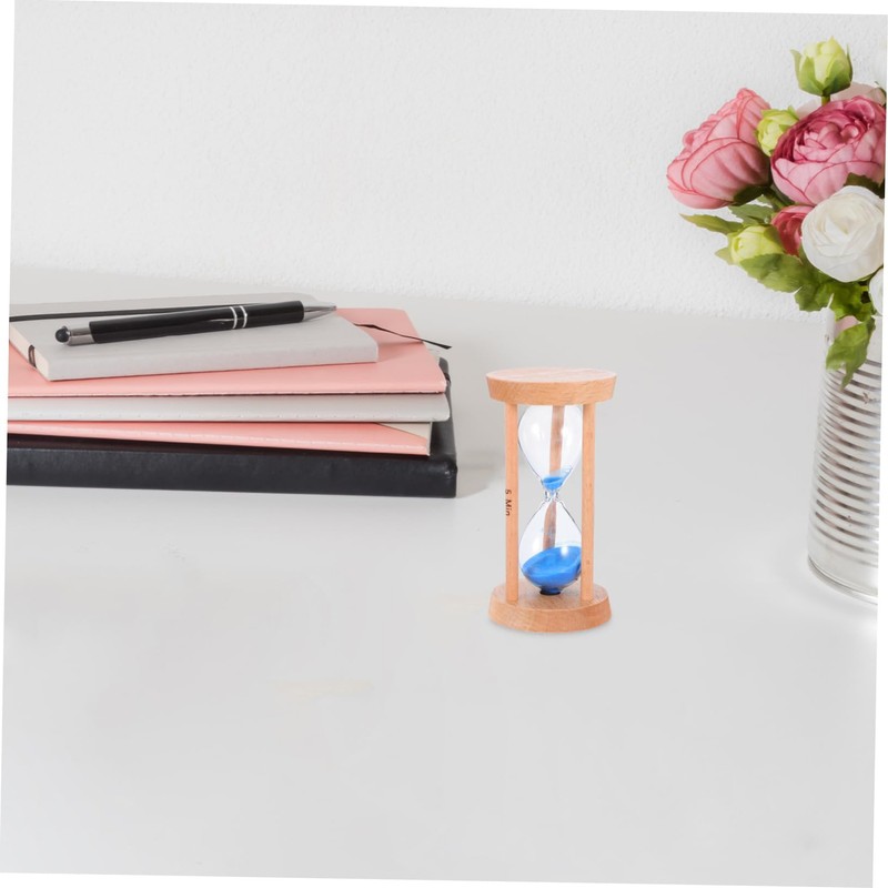 Mobestech 5 Sand Timer for Decorative Clock for Home Classroom