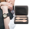 Watch Box Microfiber Leather Soft Lining Exquisite Double Layer Design
