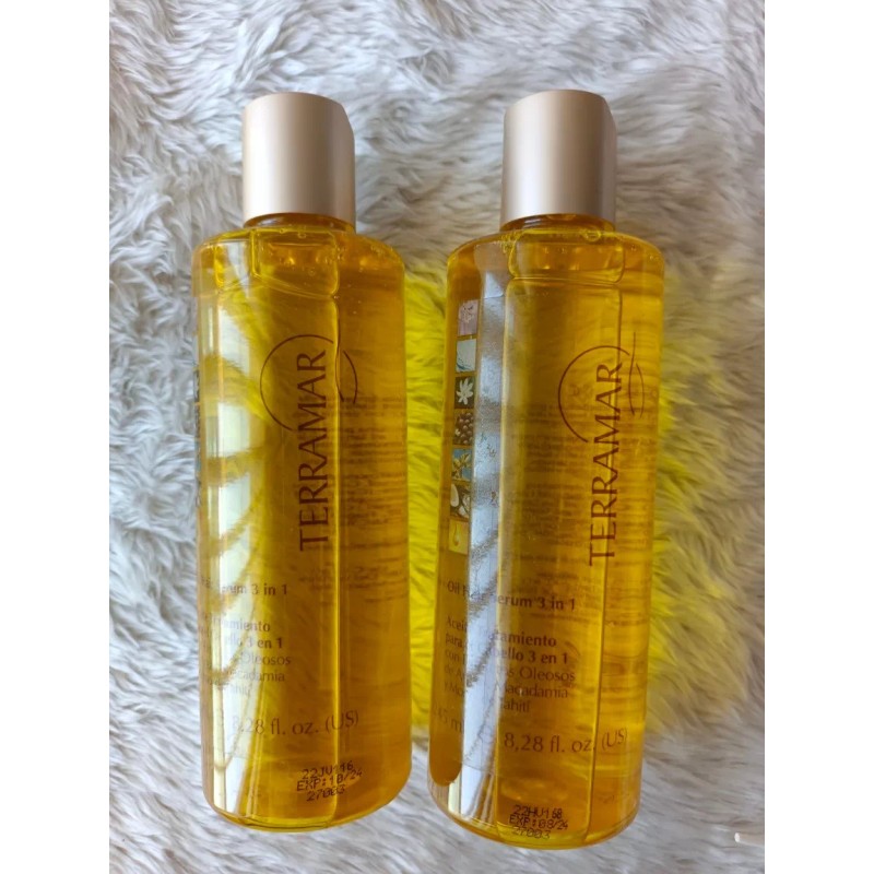 Terramar Oleo Capilar 245 Mlx2 + Cosmetiquera Y Envio Gratis
