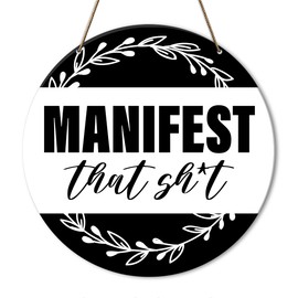 Funny Self Love Decor, Self Love Motivational Decorations, Mental Health Decor for Home Bedroom, Positive Mental Health Matters Awareness Wall Decor, Self Love Gifts for Women Men, Manifest That