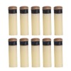 10Pcs Billiard Cue Tips 12/13mm Snooker Pool Cue Tip Replacement