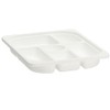 TROFAST Storage tray with compartments (2 Pure White)