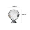 NUODWELL 8 Pcs Spherical Drawer Knob Crystal Pull Handles Cupboard