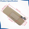 WFLNHB Sun Visor Driver Side and Passenger Side with Mirror