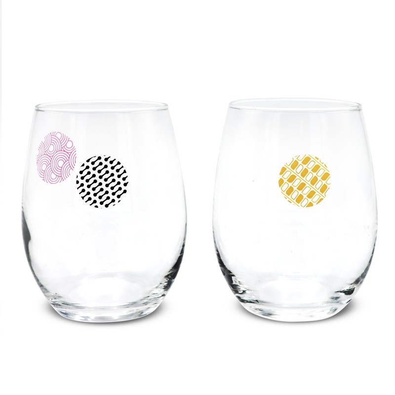 BevBands set of 30 Static Cling Drink Markers, Series 2