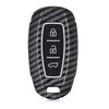 kwmobile Car Key Case Compatible with Hyundai 3-Button Car Key
