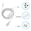 PATIKIL T5 T8 LED Tube Light Power Cord, 2pcs 9.8FT