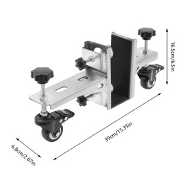 Lidhujnk Door Installation Tool Kit, Heavy-Duty Door Installation Tool Door Dolly, Hands Free Door Install Kit for Doors 1.375 to 2.25 Inches Thick, Pre Hung Door Lifter Up to 300 Lbs