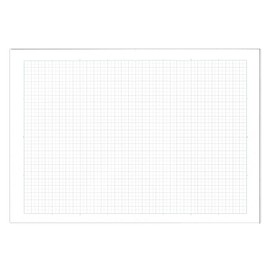 Showa Notebook, Horizontal Opening Notebook, Study Book, 0.2 inch (5 mm) Square Ruled (+ Letter Leader), B5 Size, Pack of 5, Purple 098000002*5