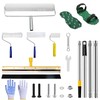 Self-Leveling Tool Kit with Rake, Spiked Roller, Spiked Shoes and