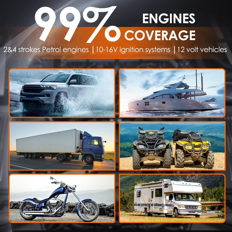 CCLIFE Ignition Light Gun, Strobe Lamp, Digital Display, Ignition Gun,