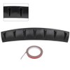 AINTIER Shark Fin Rear Lower Bumper Lip Diffuser Spoiler 7