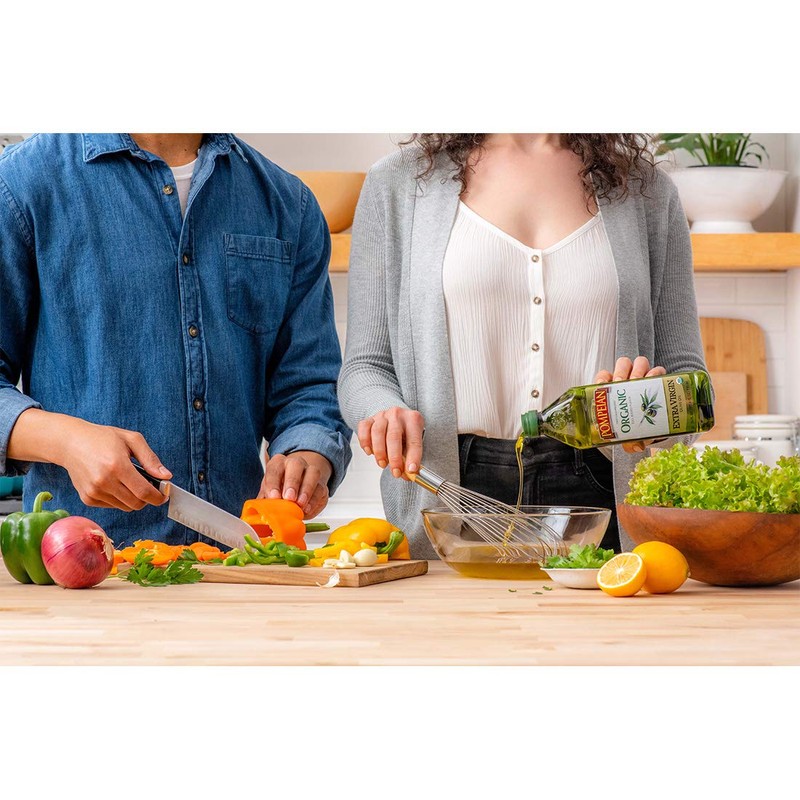 Pompeian Organic Extra Virgin Olive Oil - 32 Ounce