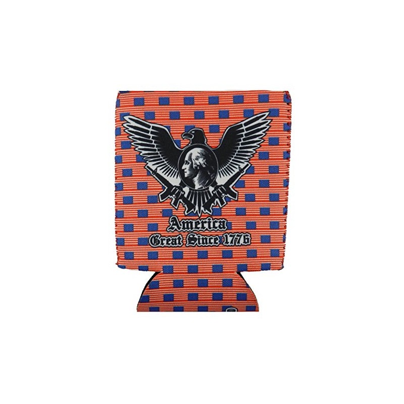 FancyPants FunTime America Coolie Can Cooler - Patriotic Can Cooler