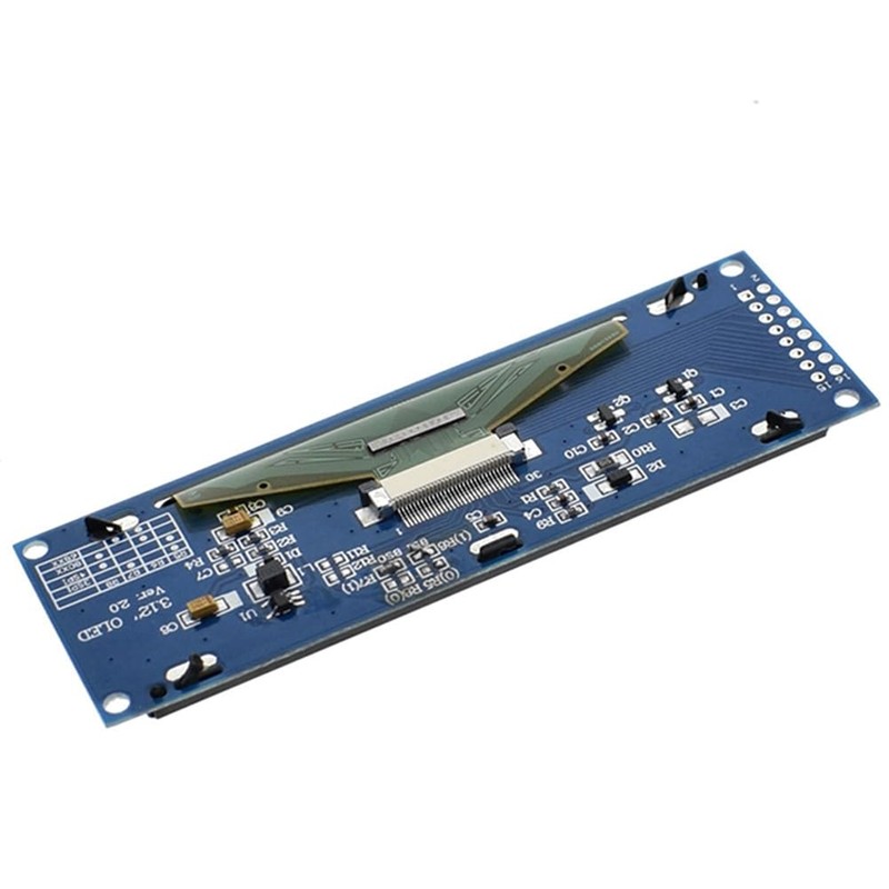 berjalan 3.12 Inch OLED Display 256x64 SSD1322 Driver Graphic LCD