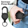 FveVqe 3PCS Retractable Keychain, Bearing force Durable Lanyard Retractable, Aesthetics
