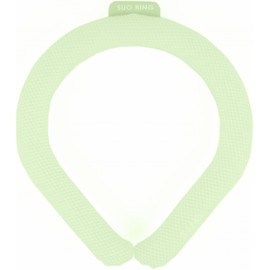 Suo Ring 28° (82.4 °F) Ice, Cooling Ring, Neck Cooler, Chilly, Heat Stroke Prevention, Indoor Work, Kitchen, Greenhouse, Watching Sports, Outdoor, Sustained Temperature Control, PCM, M, Muscat Green