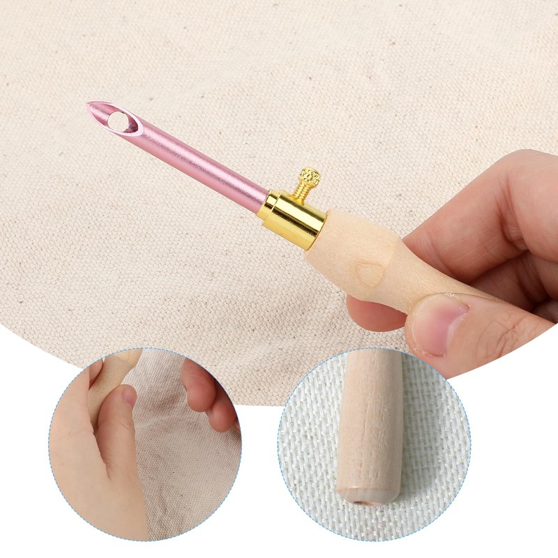 10 Pack Punch Needle Kit Adjustable Punch Needle Tool with