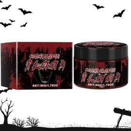 Gihioue Stage Blood | Fake Blood Vampire,50ml Paint Costume Makeup for Beauty Clothes Vampire Cosplay Kids Adults Zombie Eye Dress Up