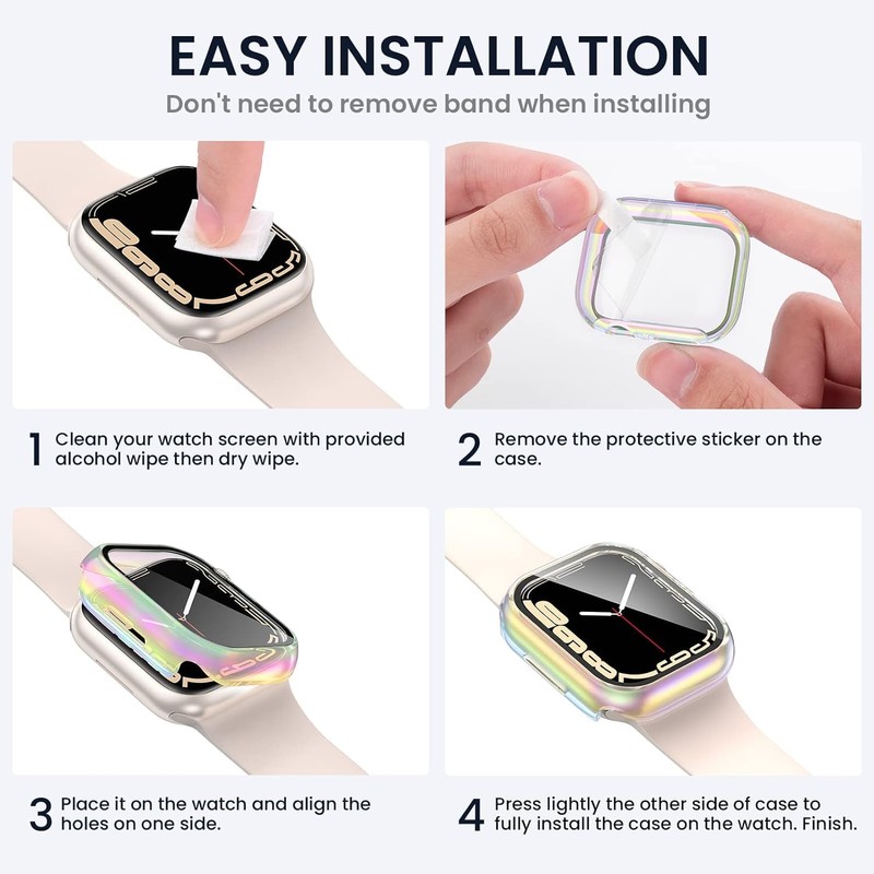 Compatible for iTouch Air 3 44mm Case, Lamshaw Hard PC
