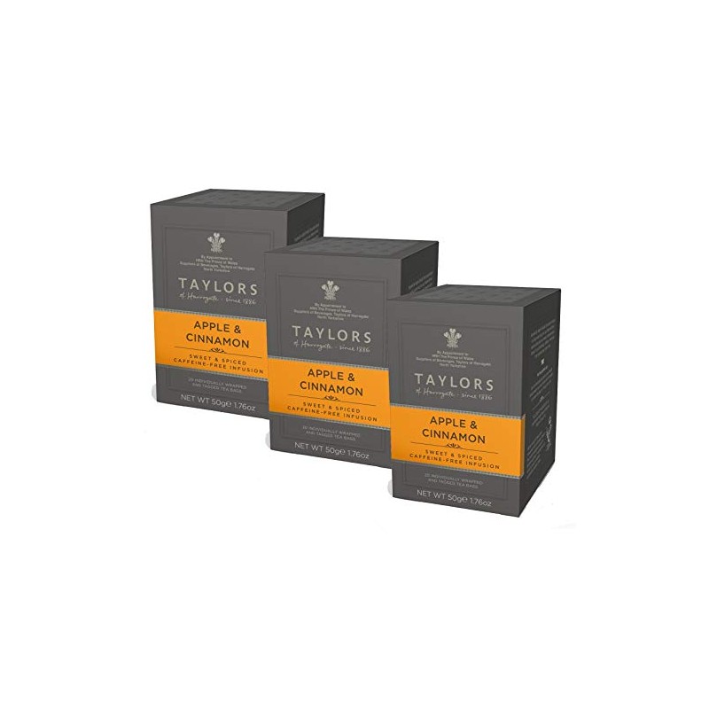 Taylors of Harrogate Apple & Cinnamon Tea 3 x 20