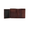 camel active Japan Herren Geldbörse Hochformat RFID Leder Mittelgroß Cognac