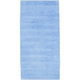 Cawö Home Handtücher Noblesse Uni 1001 Mittelblau - 188 Handtuch 50x100 cm