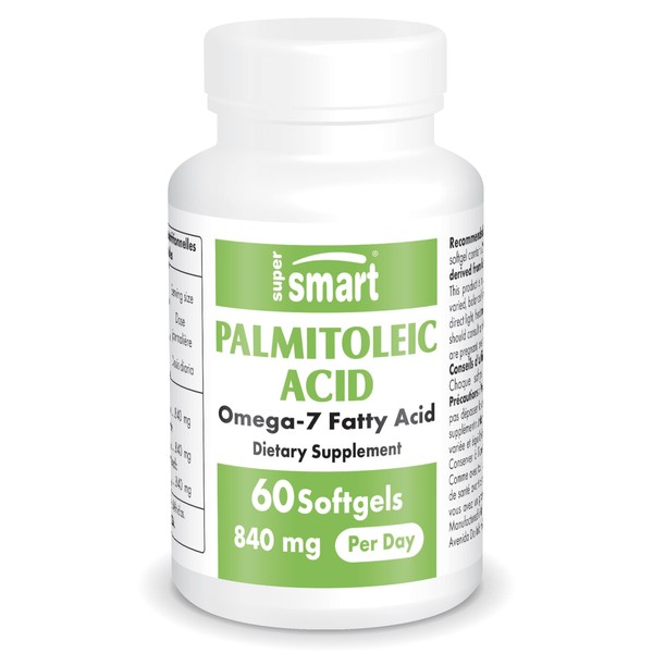 Täglich 840 mg Palmitoleinsäure - Patentiertes Omega 7 (Provinal®) -