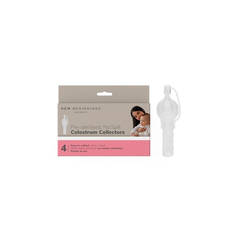 New Beginnings Colostrum Collection Tubes (Pack of 4)