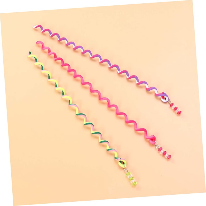 Beavorty Girls Hair Accessories 18pcs Rainbow Hair Clip Braiders Styling