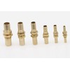 Motorsport Bulkhead Fitting Brass Barb Pipe Hose Tube Connector Adapter Fuel Oil (10MM)