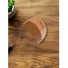 Meezo Neem Wood Beard Comb – Natural Handmade Wooden Comb